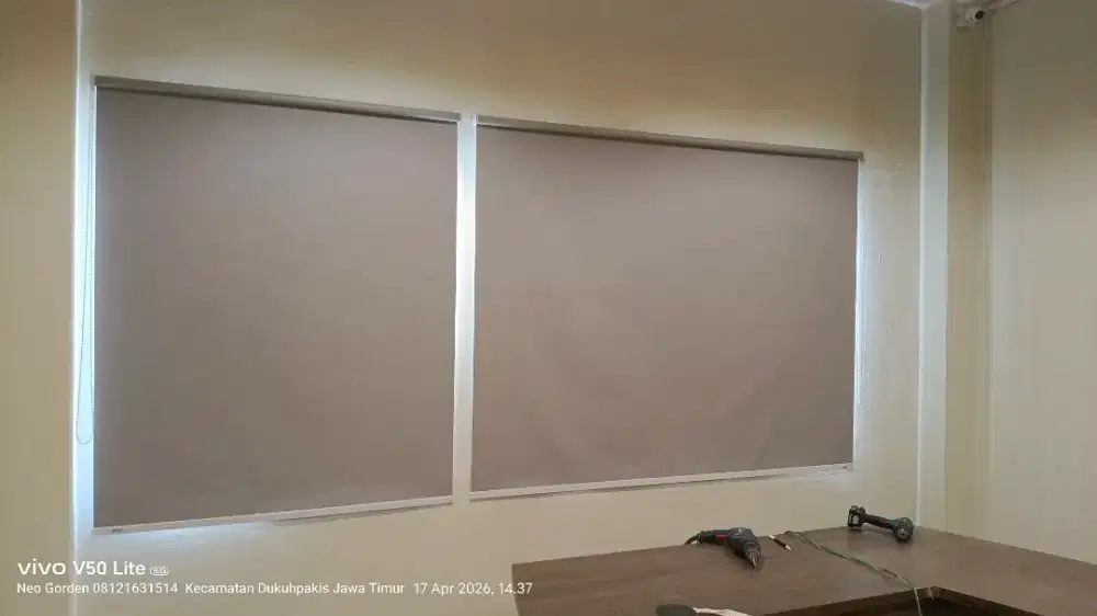 Tirai Suntex outdoor dan vertikal horizontal