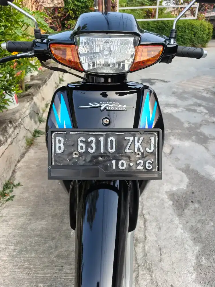 RESTORASI SUPRA 1999 LENGKAP + FAKTUR + HELM TANGAN PERTAMA