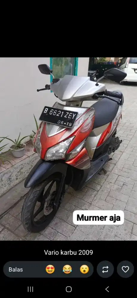 Vario karbu th 2009,2010,2011 komplit murah pajak hidup