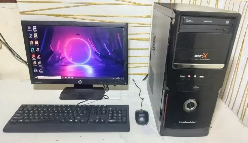 PC Komputer Fullset Intel Core i5/ Ram 8Gb/ VGA GT430 1Gb/ Monitor 19