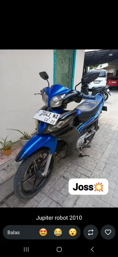 Yamaha Jupiter Z Robot  siap pakai
