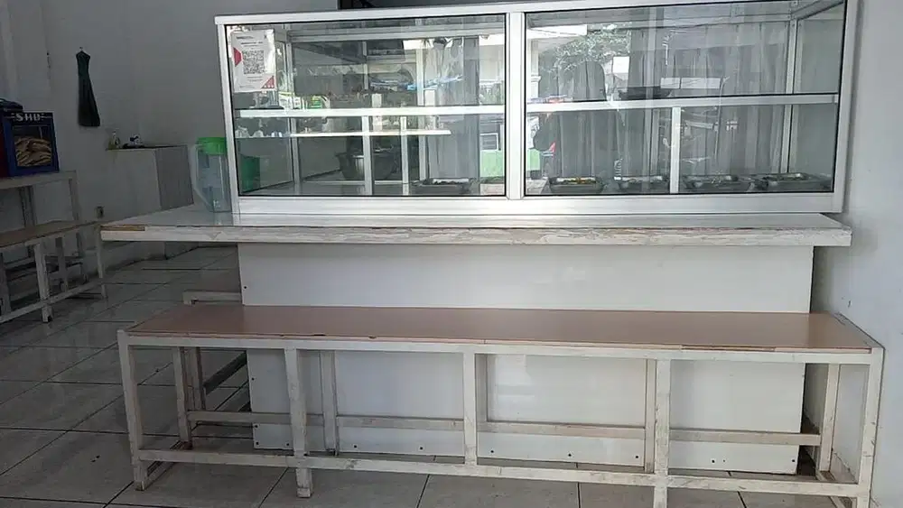 ETALASE WARTEG & Meja