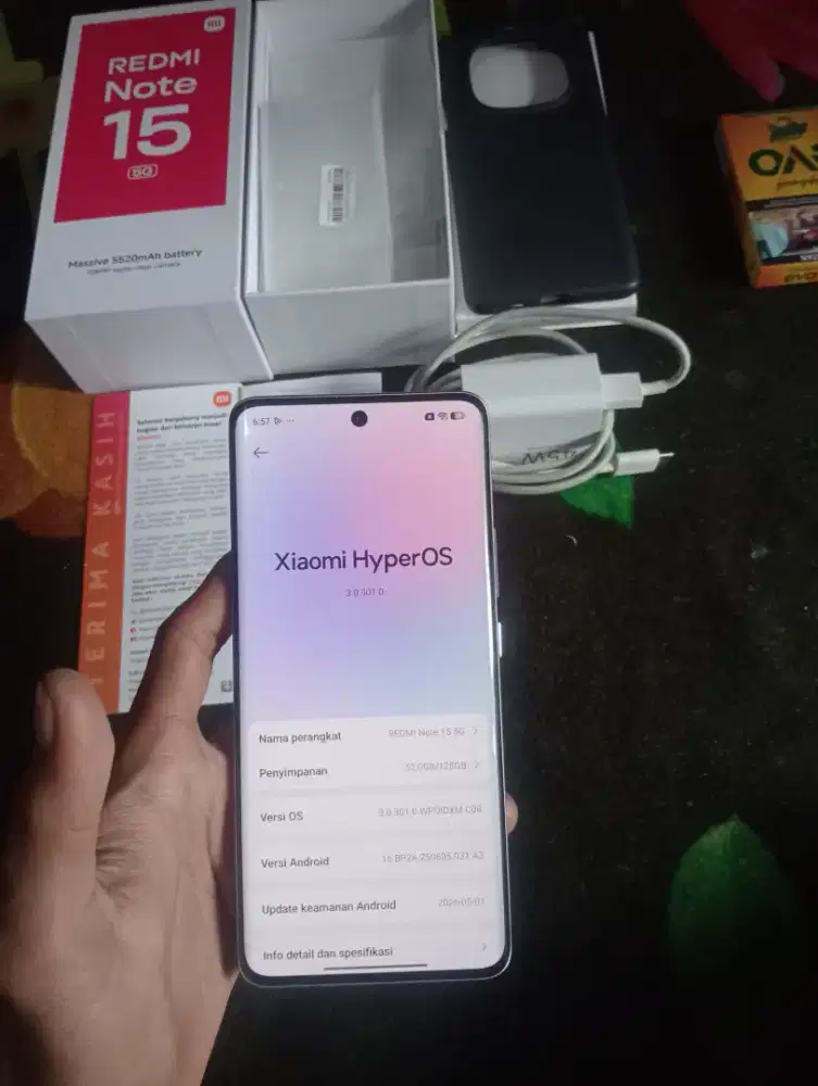 REDMI NOTE 15 5G 6/128 GB