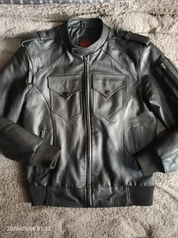 Jaket Kulit Size M Mulus