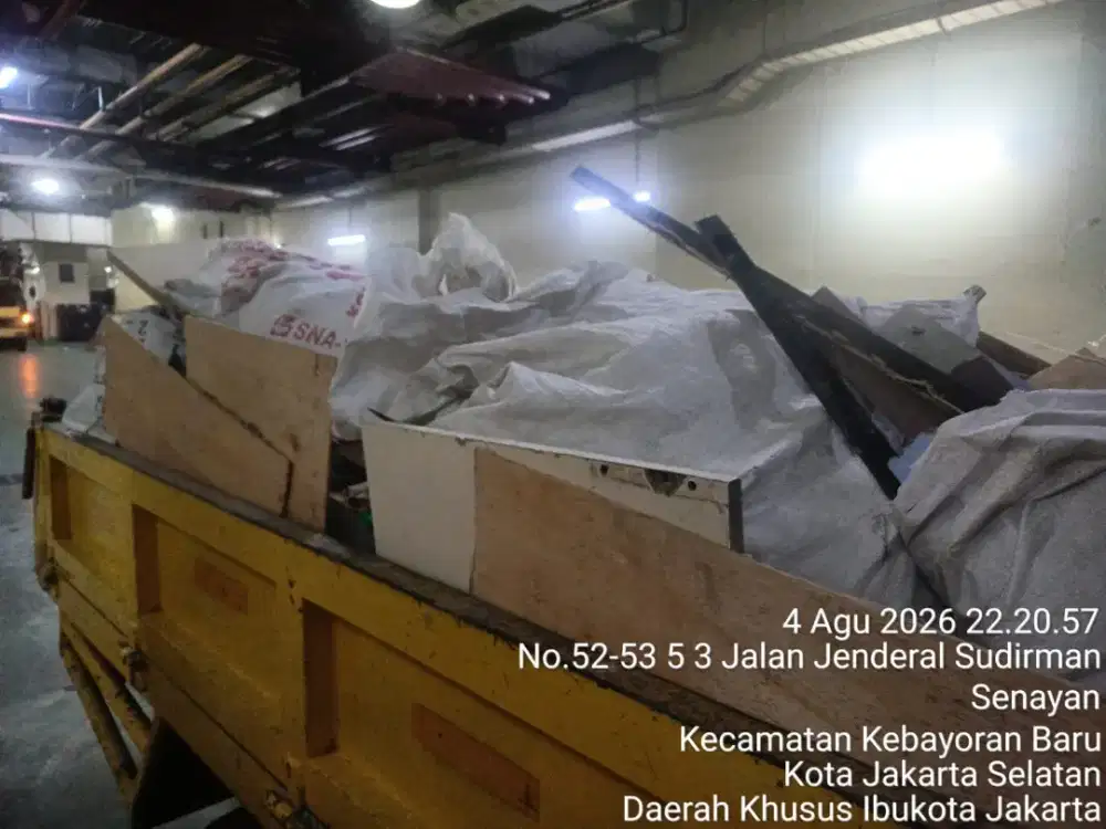 Jasa buang puing sampah