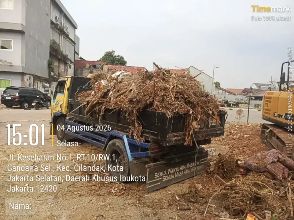 Jasa buang puing sampah
