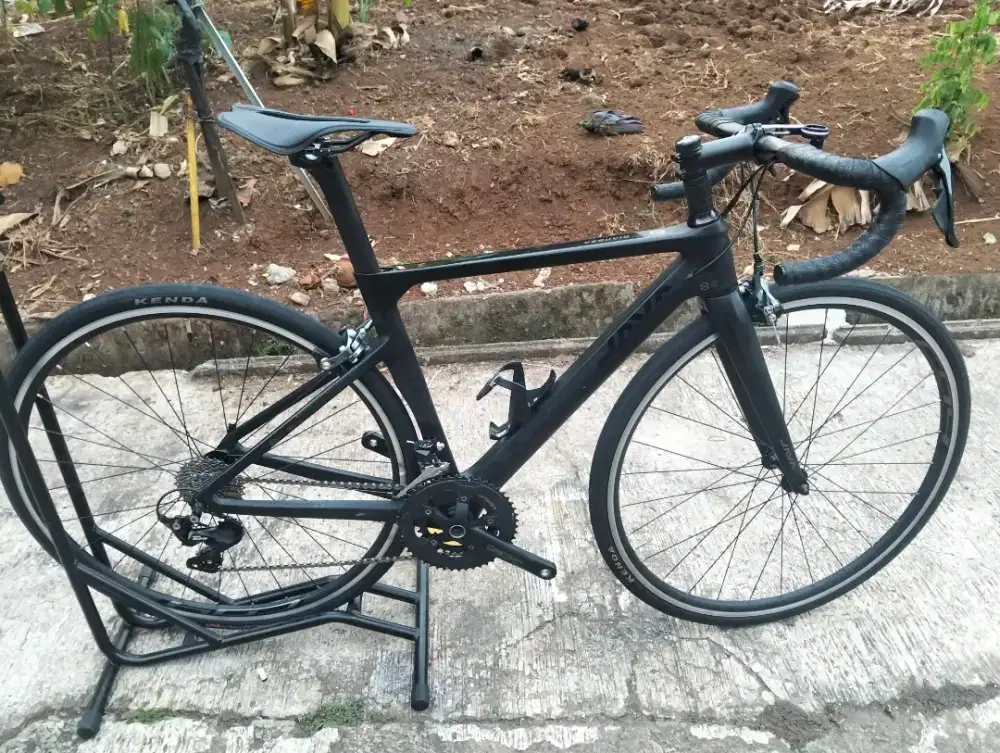 Sepeda balap roadbike java vesusio carbon size 49