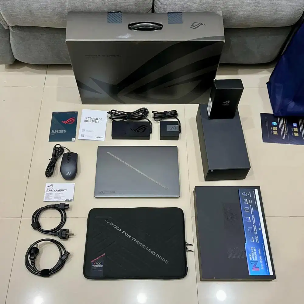 Asus ROG Zephyrus G14 GA403UU Ryzen 8845HS RTX 4050 16/1TB Garansi