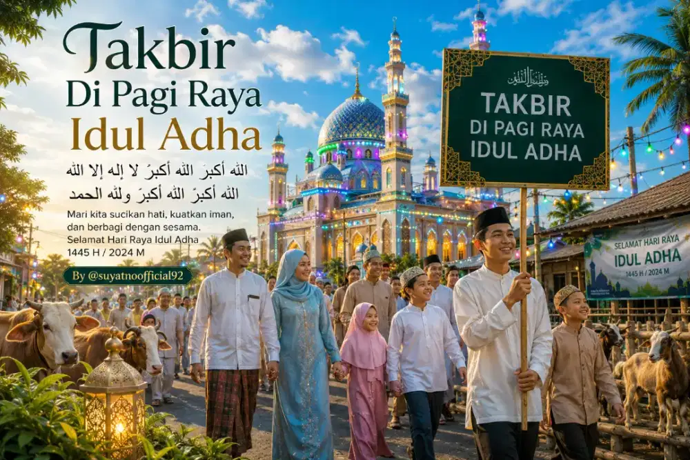 Takbir Di Pagi Raya Idul Adha - Suyatno Official By @suyatnoofficial92