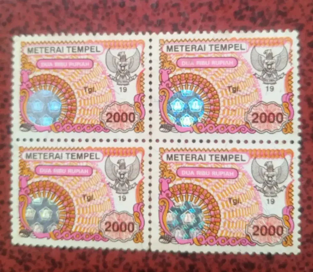 Jual materai 2000