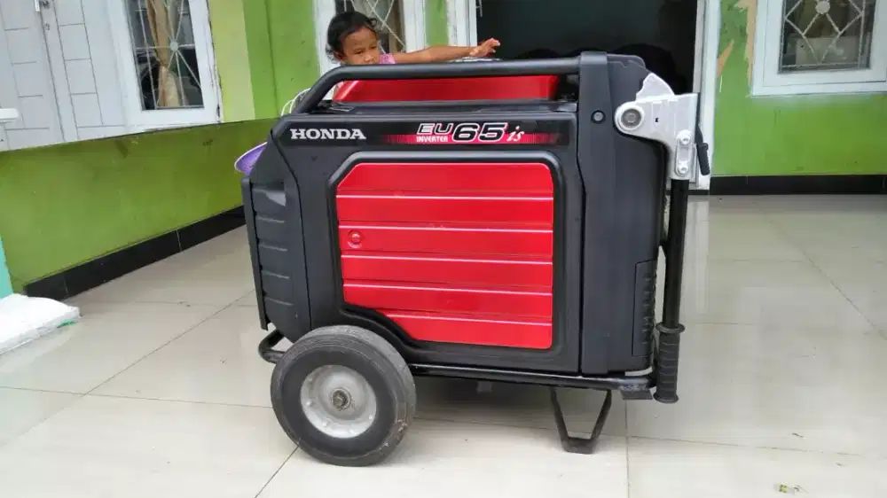Generator Genset Honda Japan Inverter EU65is 6,5Kva Silent