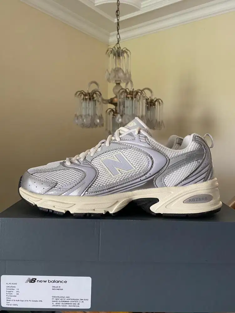New balance 530 Metallic silver original resmi