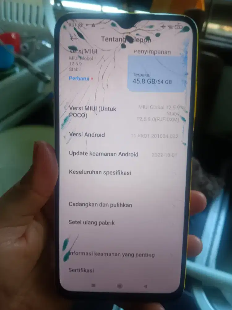 Jual cepat hp poco