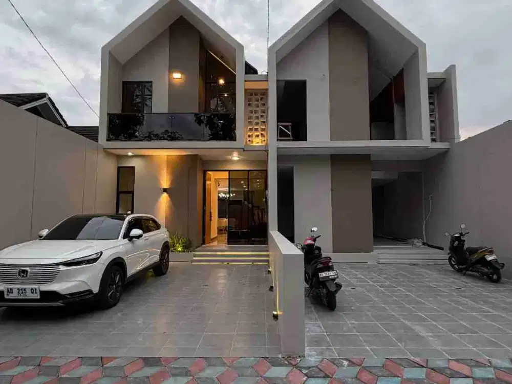 Rumah Scandinavian Full Furnished Di Krapyak Wedomartani