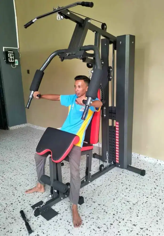 BEBAN 75 KG HOME GYM 1 SISI TLHG 009 ALAT FITNESS