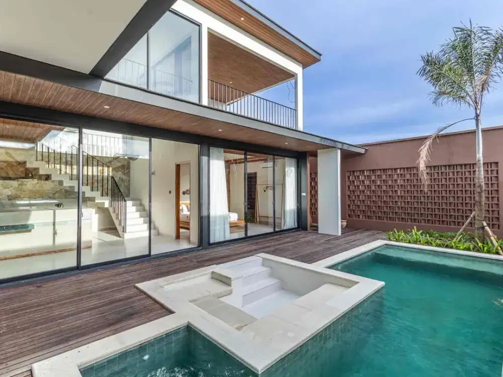 FOR LEASEHOLD & MONTHLY RENTAL: Designer Luxury Tropical Villa at Seminyak (Completed March 2026)