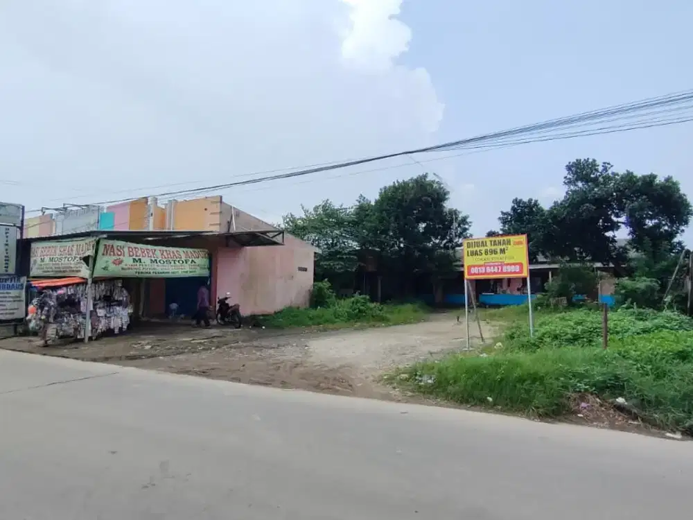 JUAL TANAH LT 896 LOKASI STRATEGIS DI BEKASI TIMUR, JL. ASEM RAYA, MUSTIKAJAYA, BEKASI TIMUR