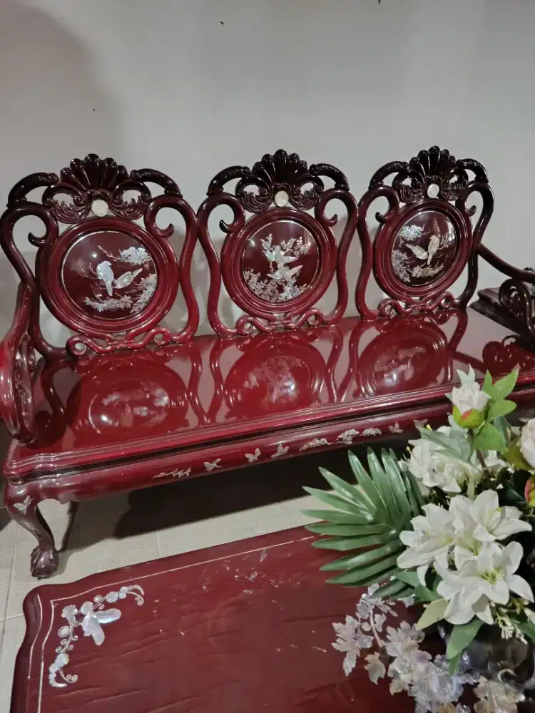 Kursi Korea kerang mutiara