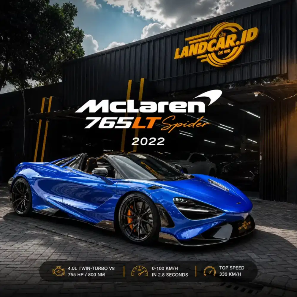 McLaren 765LT Spider 2022