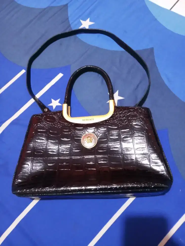 TAS VERCASE AUTHENTIC CROCO IMPOR ORIGINAL