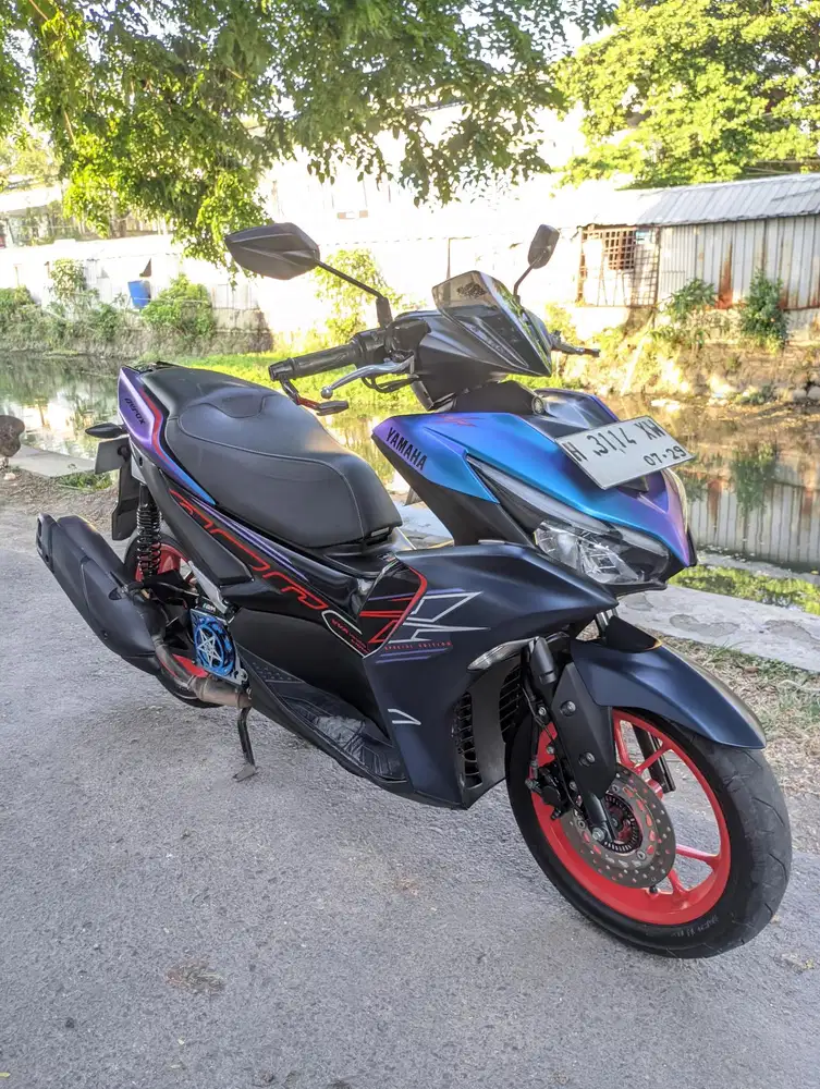 Aerox 2024 Biru Cybercity Km20Rban