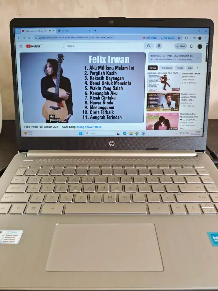 Jual BU - Laptop HP Type 14s-DQ3888TU Silver 2025