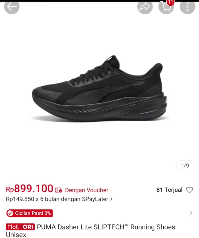 Di jual sepatu puma original