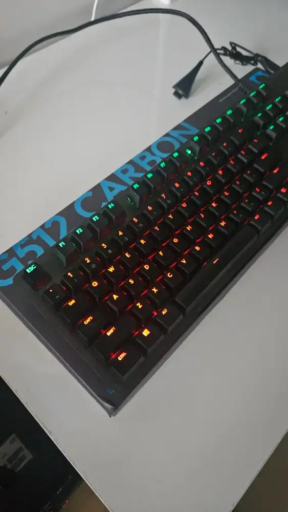 Logitech G512 Mechanical Gaming Keyboard - GX Brown Tactile