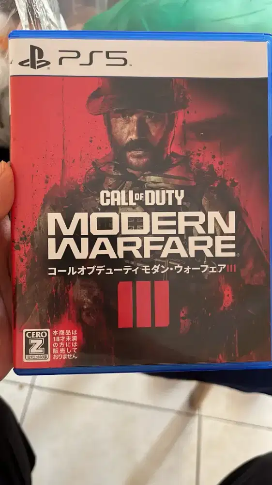 Kaset/Disc PS5 Call Of Duty COD Modern Warfare III