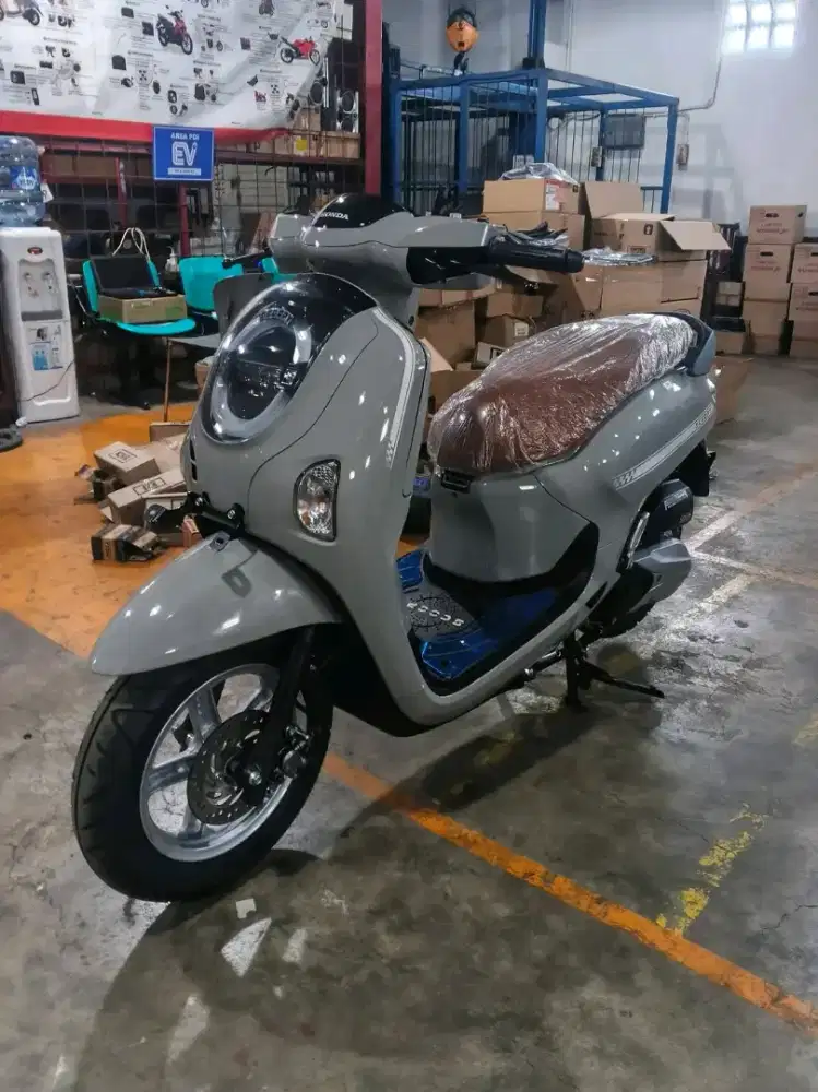 HONDA SCOOPY STYLISH GRAY