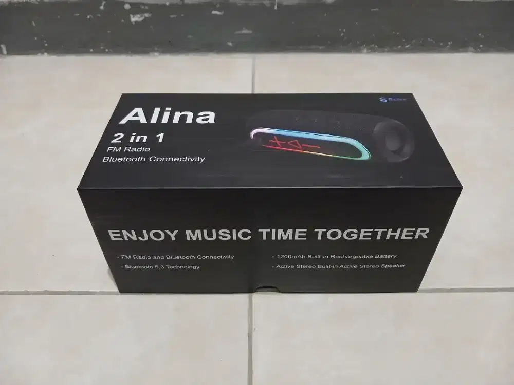Alina 2in1 FM Radio & Bluetooth speaker