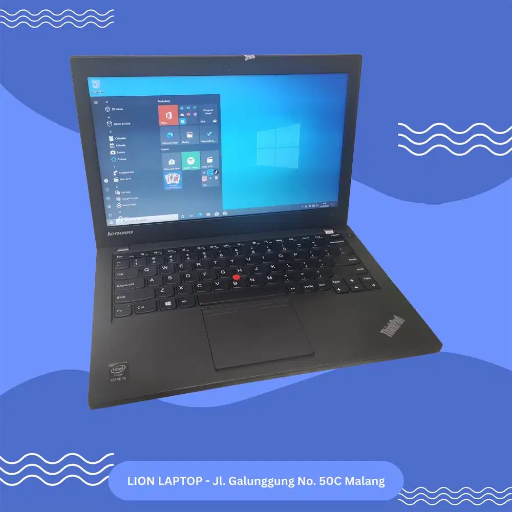 RAM 8GB SSD 256GB Core i5 Murah Lenovo Thinkpad X240 [05|08]