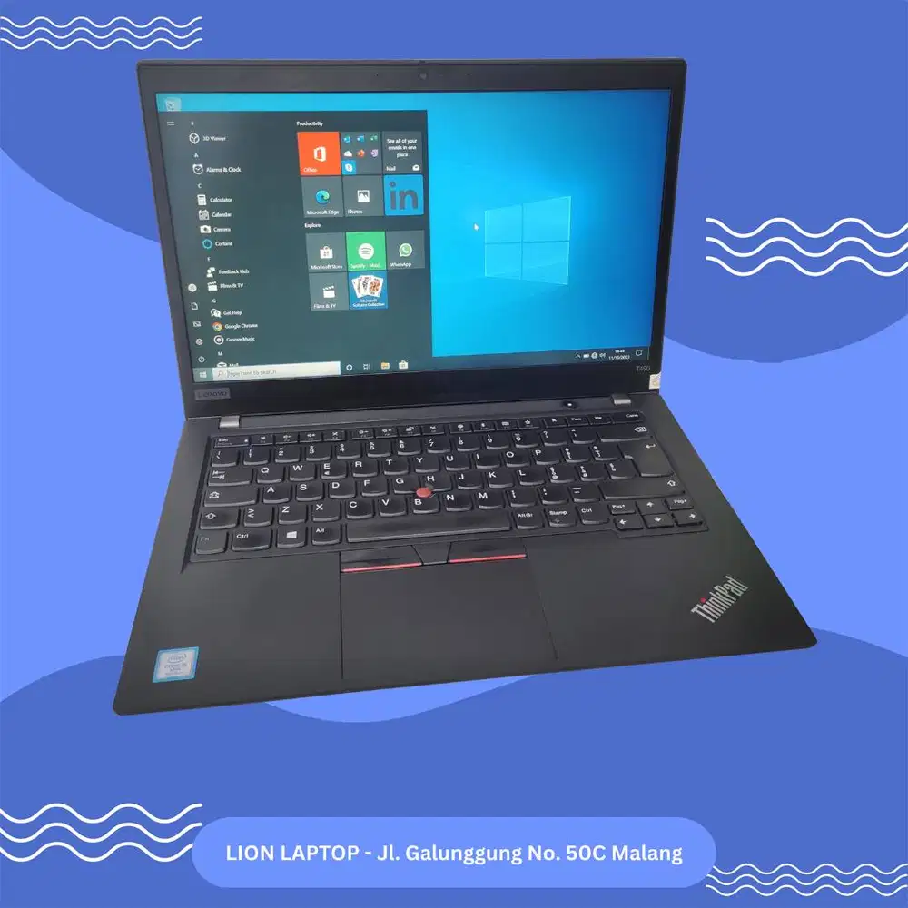 RAM 16GB i5 Gen 8 SSD 256GB Lenovo Thinkpad T490 [05|08]