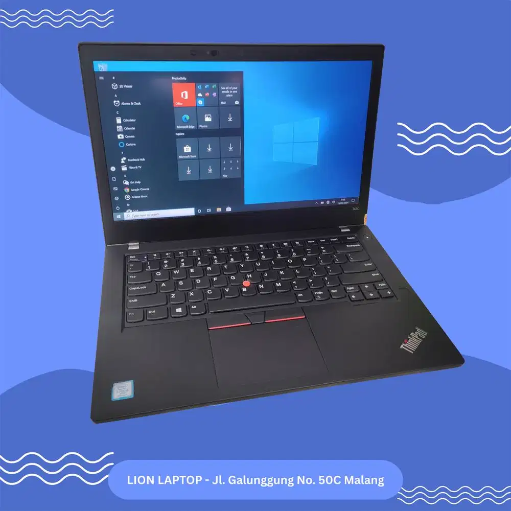 RAM 8GB Core i5 gen 8 Lenovo Thinkpad T480 [05|08]