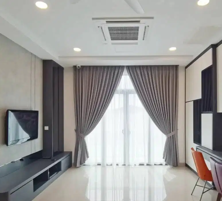 Supplier Gorden Blackout Pasang Skat Klinik Hordeng Gordyn Vitrase