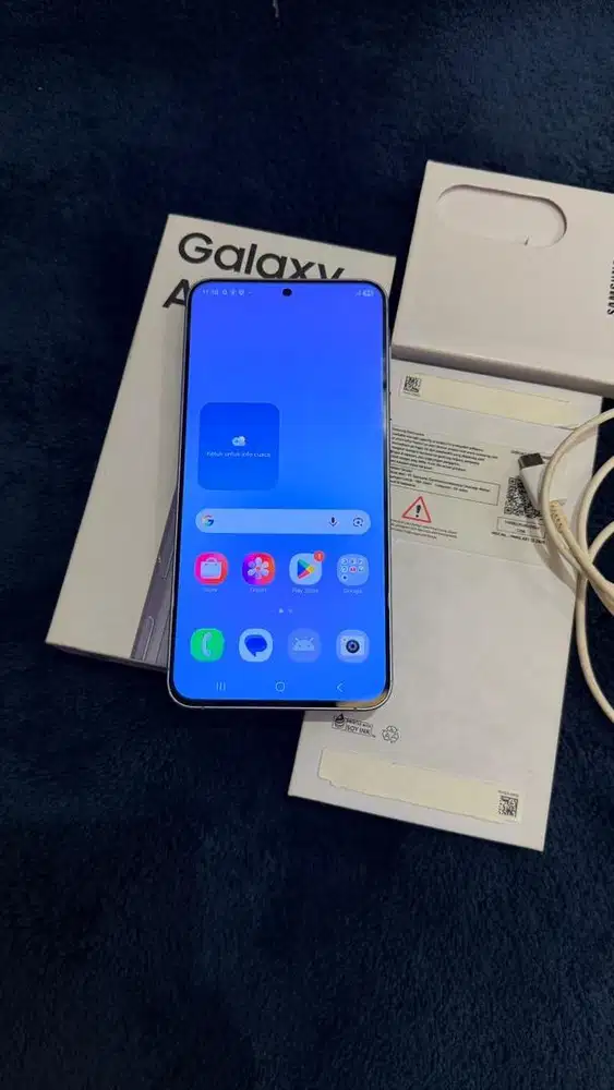 Dijual : Samsung A57 Purple 5G 8/256GB SEIN Lengkap