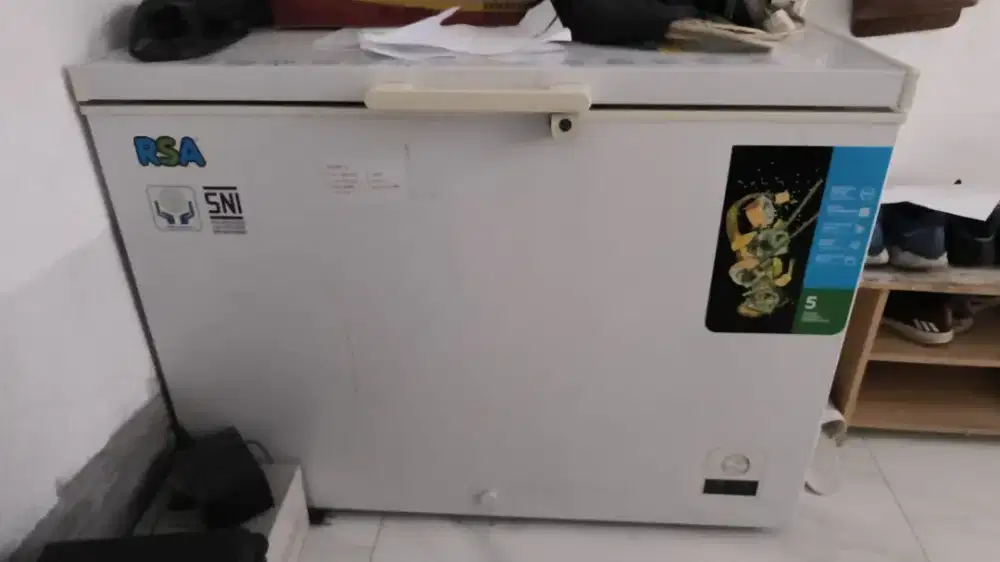 Jual Cepat frezer RSA 200 liter