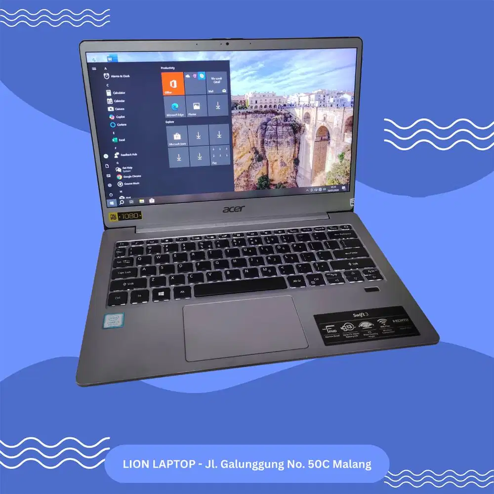 Super Slim Core i5 Gen 8 8/25 Acer Swift 3 SF313-51 [05|08]