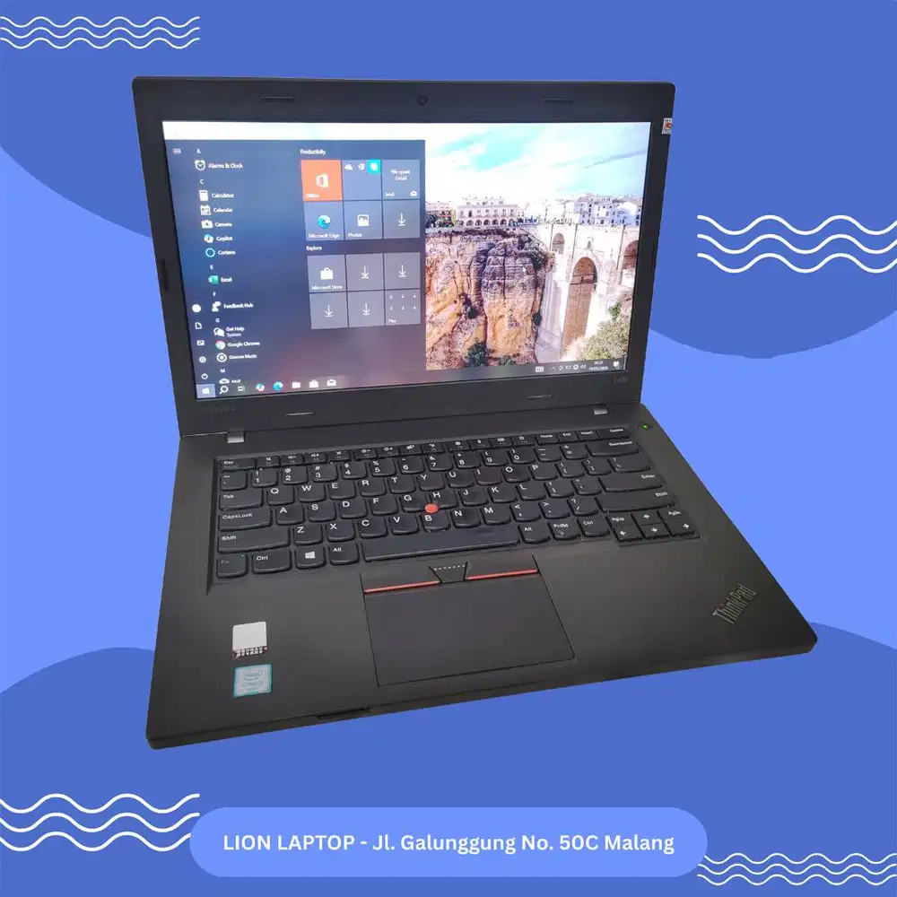 RAM 8GB Core i5 SSD Murah Lenovo Thinkpad L470 [05|08]
