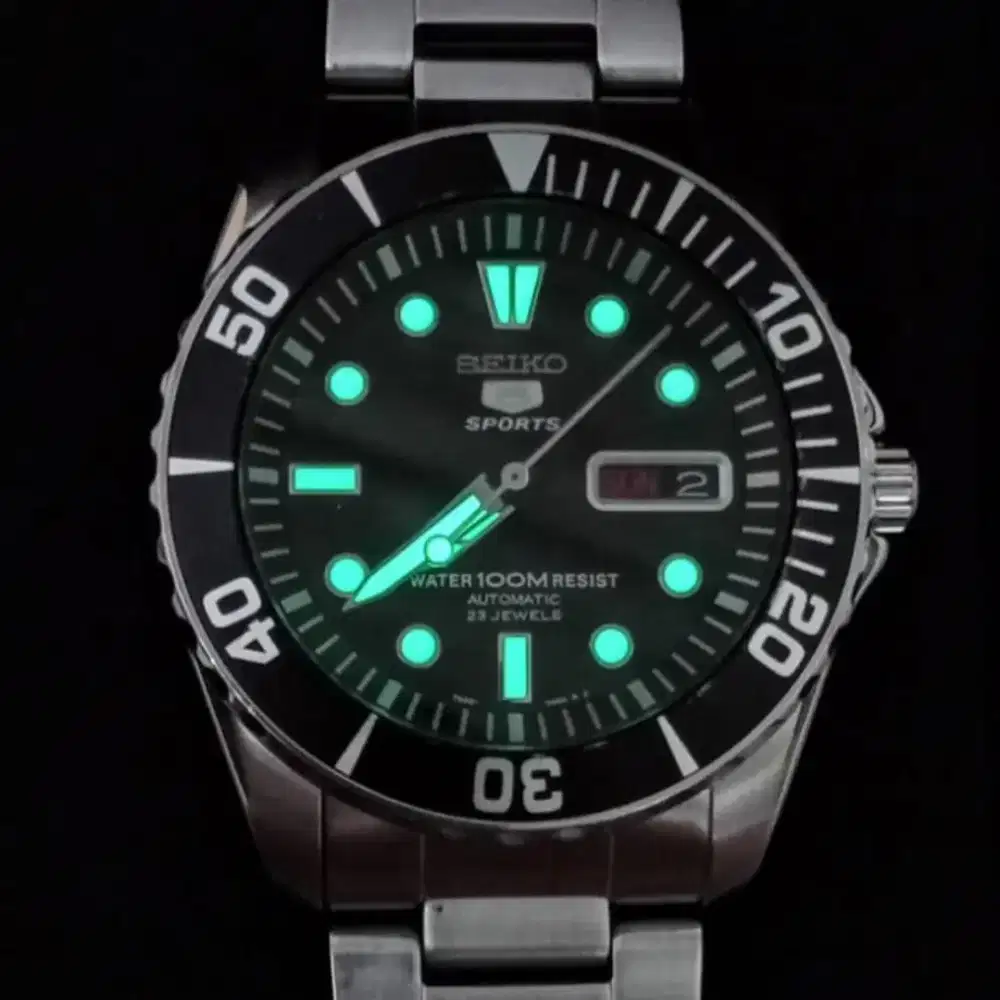 Preloved Koleksi Pribadi Seiko SNZF17K1 Sea Urchin Fullset