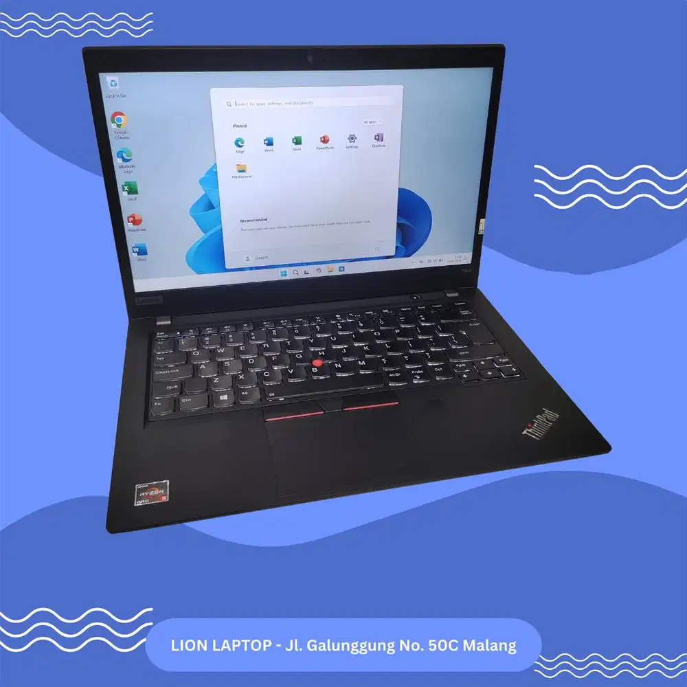 AMD Ryzen 5 PRO 8/256 VGA 2GB Lenovo Thinkpad T495 [05|08]