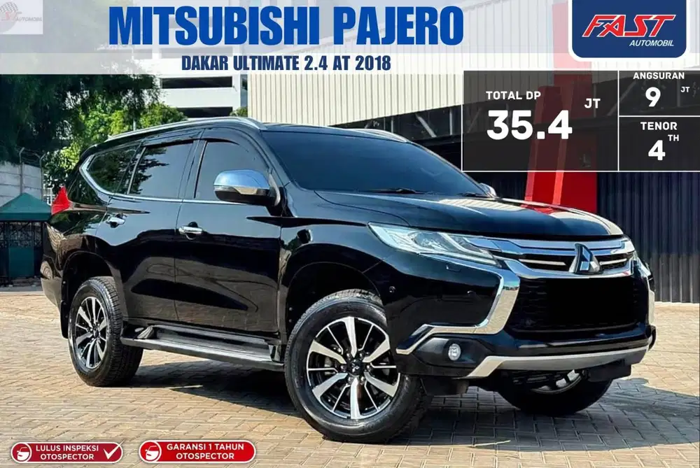 MITSUBISHI PAJERO DAKAR ULTIMATE 2018 2.4 AT DIESEL & PAJAK PANJANG