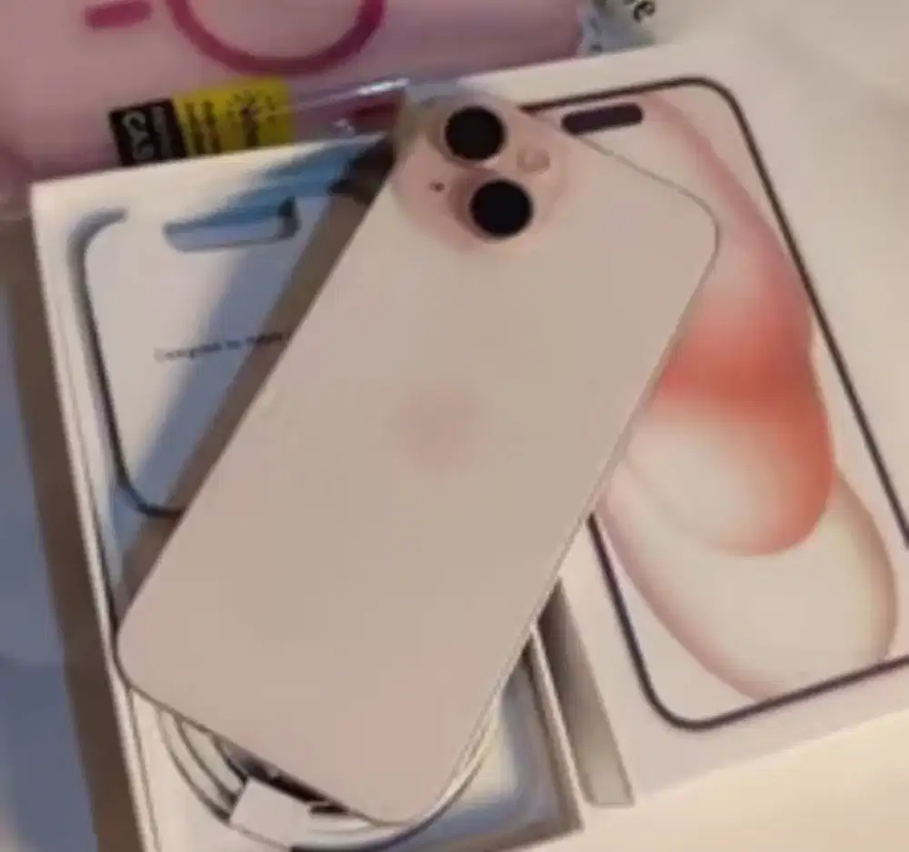 Iphone 15 pink 128gb