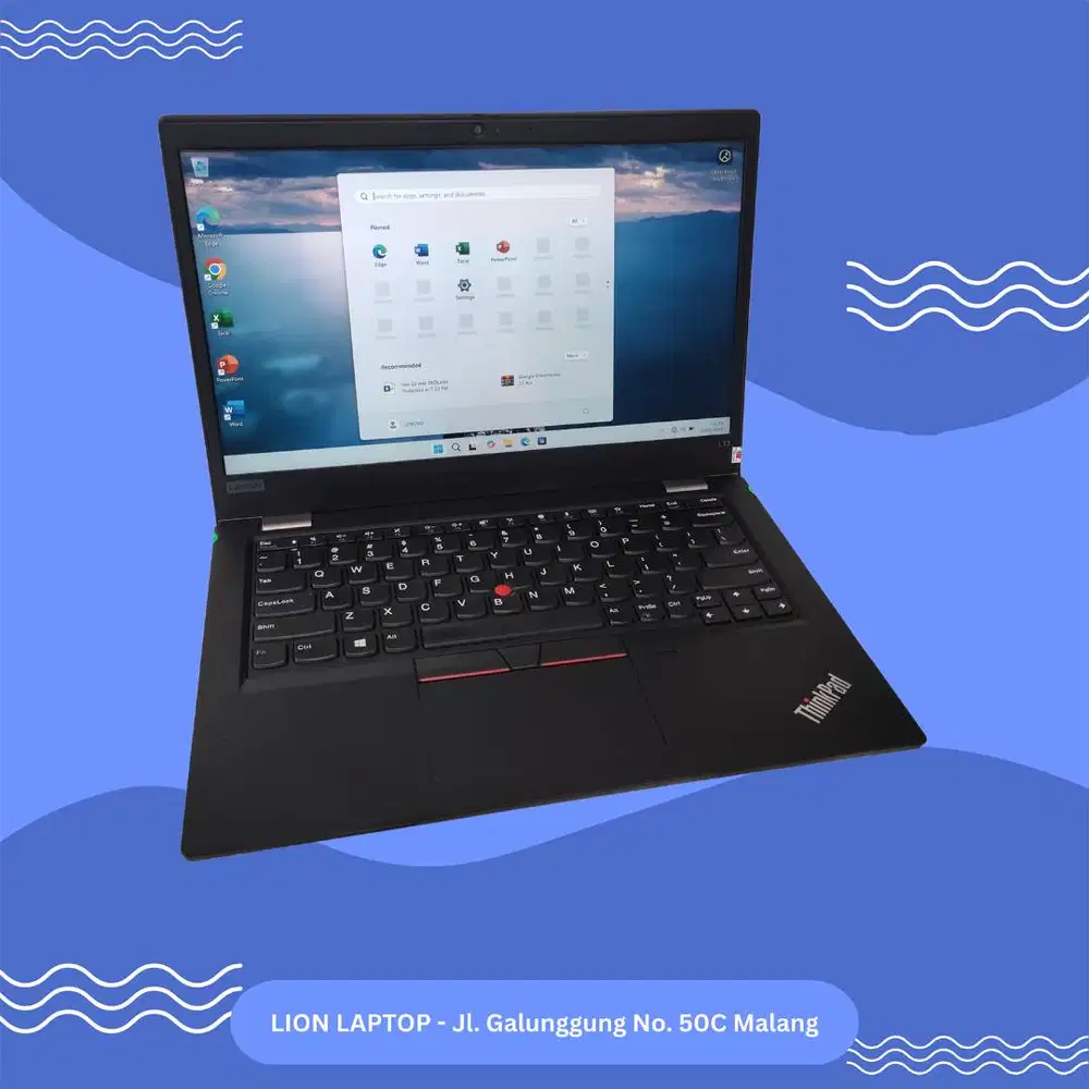 i5 Gen 10 Slim RAM 8GB SSD 256GB Lenovo Thinkpad L13 [05|08]