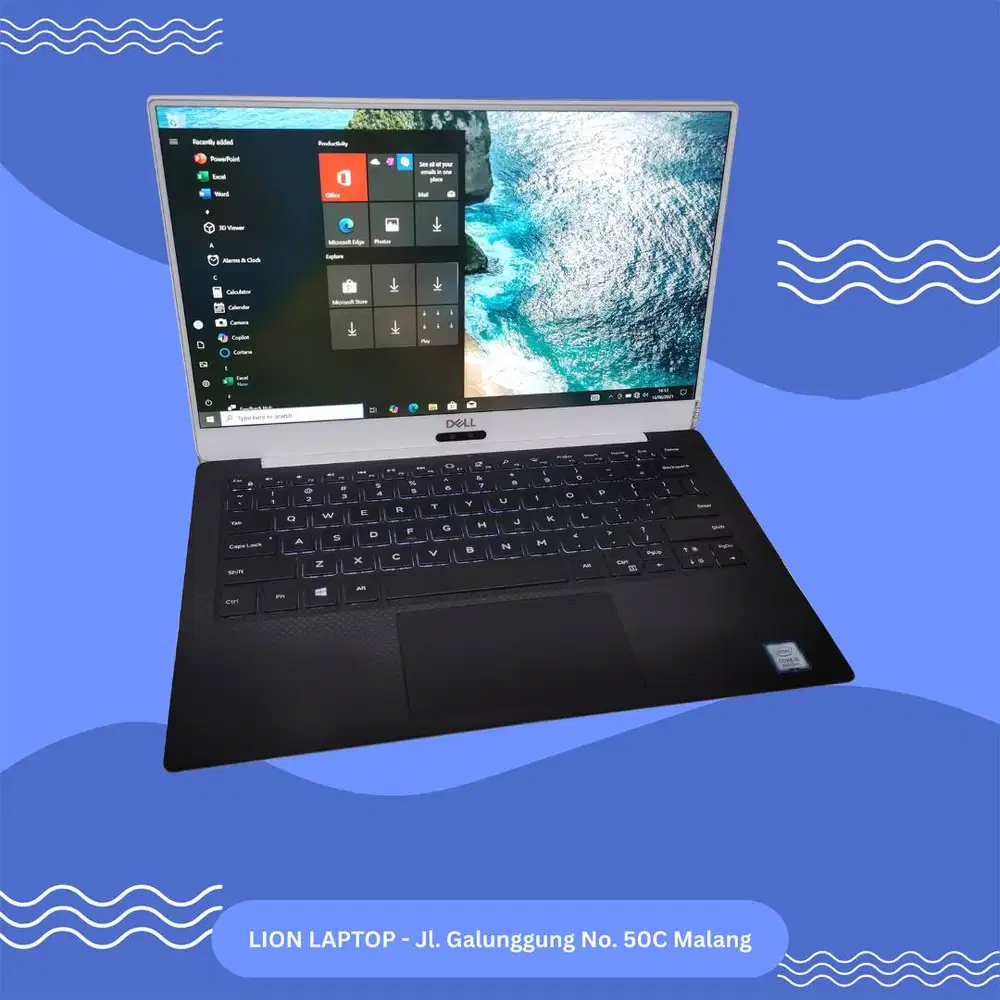 Slim & Ringan Core i5 RAM 8 SSD 256 DELL XPS 13 9370 [05|08]