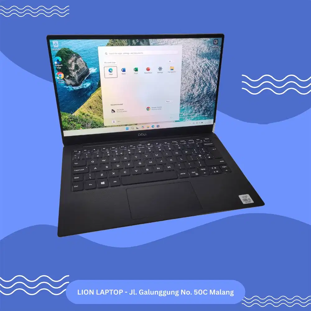 Slim & Ringan Core i5 gen 10 RAM 8 SSD 256 DELL XPS 13 7390 [05|08]