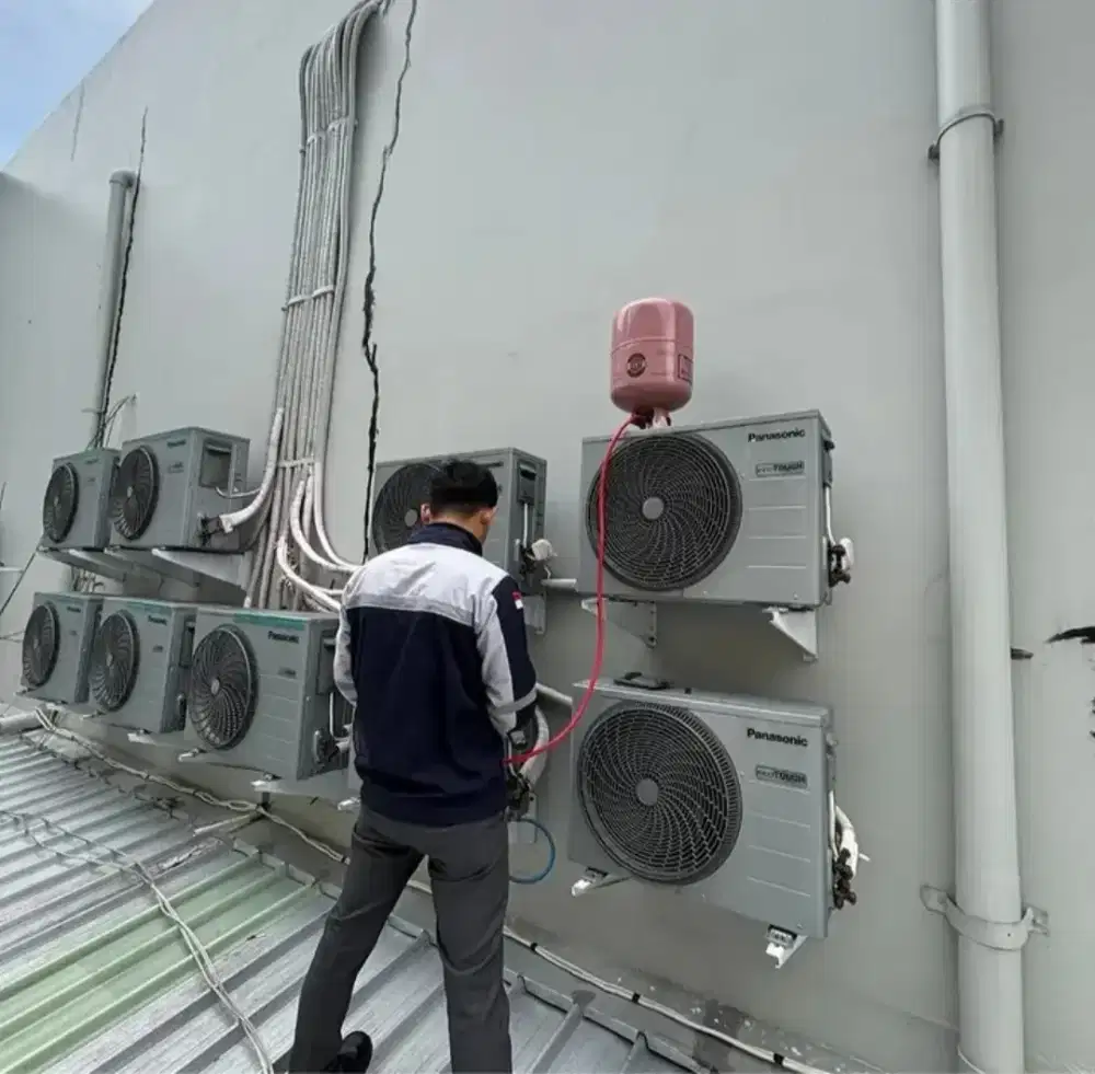 Jasa service AC kulkas mesin cuci pompa air