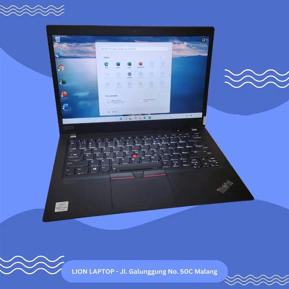 RAM 16GB Slim Core i5 Gen 10 SSD 256GB Lenovo Thinkpad T14s [05|08]