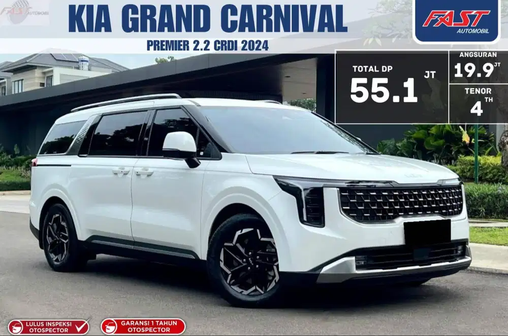 LOW KM.5RB TANGAN PERTAMA SUNROOF KIA GRAND CARNIVAL PREMIERE 2024