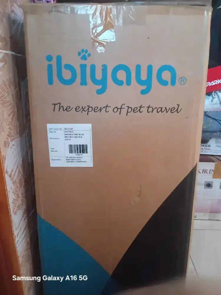 DIJUAL PET STROLLER IBIYAYA DOUBLE DECKER (2 TINGKAT) – LIKE NEW